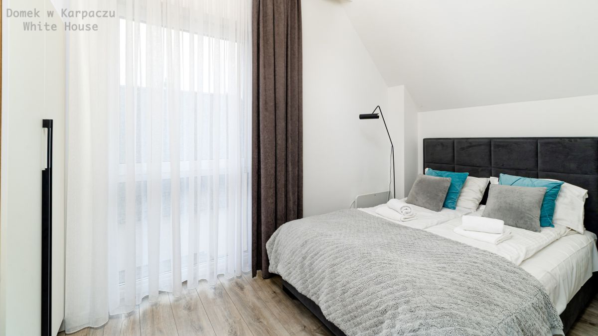 Schlafzimmer im Ferienhaus White House in Karpacz