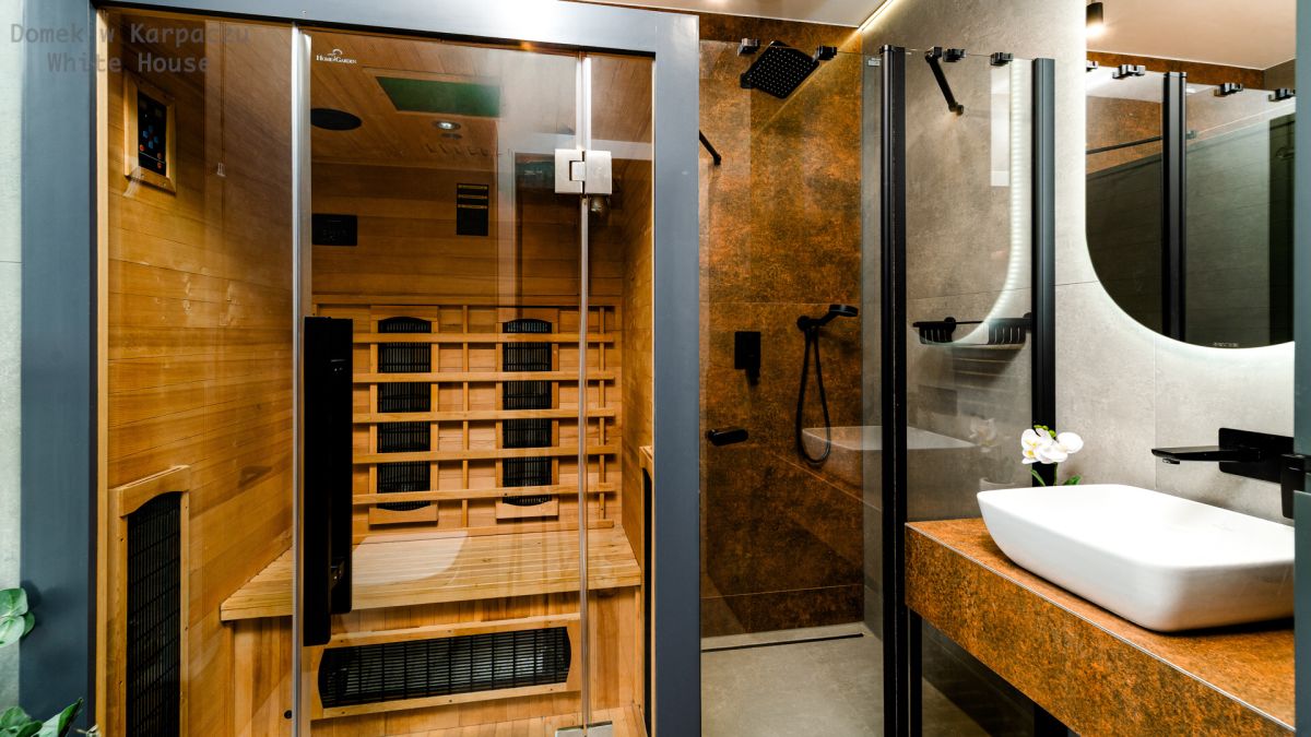 Sauna w domku White House